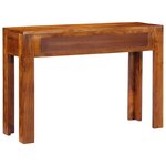 vidaXL Table console 110x35x75 cm bois massif d'acacia