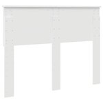 vidaXL Tête de lit Blanc 120 cm Bois d'ingénierie
