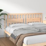 vidaXL Tête de lit 185 5x4x100 cm Bois massif de pin
