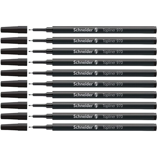 Recharge Topliner 970 04 Noir x 10 SCHNEIDER
