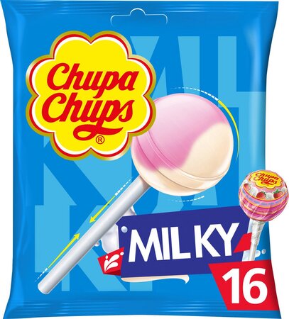Chupa Chups Bonbons sucettes Milky