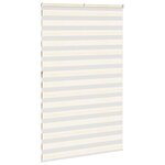 vidaXL Store zèbre beige marbré largeur du tissu 140 9 cm polyester