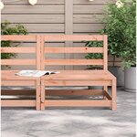 vidaXL Canapé de jardin sans accoudoirs 70x70x67cm bois massif douglas