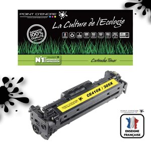 305X / CE410X - JAUNE  - Grande capacité