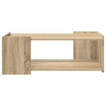 vidaXL Table basse Chêne Sonoma 90 x 50 x 33 cm Bois d'ingénierie