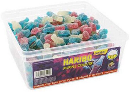 Haribo Purple Cola Pik Boîte de 210 pièces