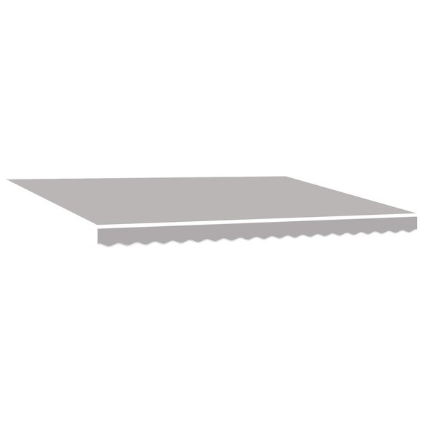 vidaXL Store Manuel Gris Clair 450 x 350 cm