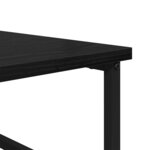 vidaXL Étagère Chêne noir 50 x 33 x 188 5 cm Bois d'ingénierie