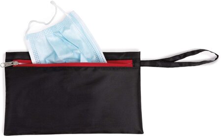 Pochette double deals compartiment