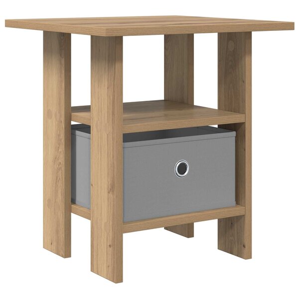 vidaXL Table de chevet Chêne artisanal 41 x 40 x 45 cm
