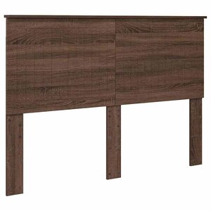 vidaXL Tête de lit Chêne brun 140 cm Bois d'ingénierie