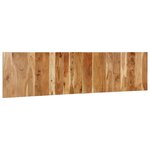 vidaXL Tête de lit 200 cm bois massif d'acacia