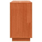 vidaXL Buffet Marron 111 x 34 x 60 cm Bois de pin massif