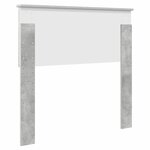 vidaXL Tête de lit avec tête de lit Gris béton 80 cm Bois d'ingénierie
