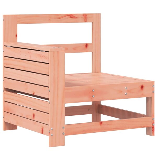 vidaXL Canapé de jardin accoudoir avec table d'appoint massif douglas