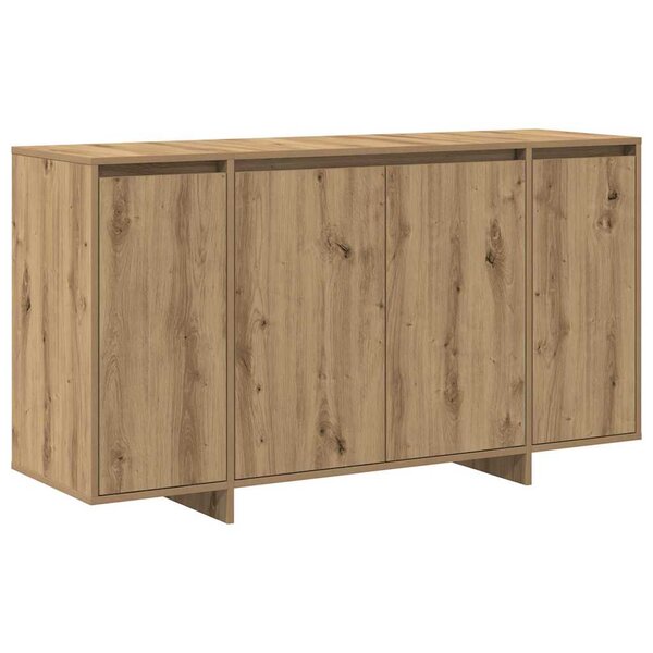 vidaXL Buffet Chêne artisanal 135 x 41 x 75 cm Bois d'ingénierie