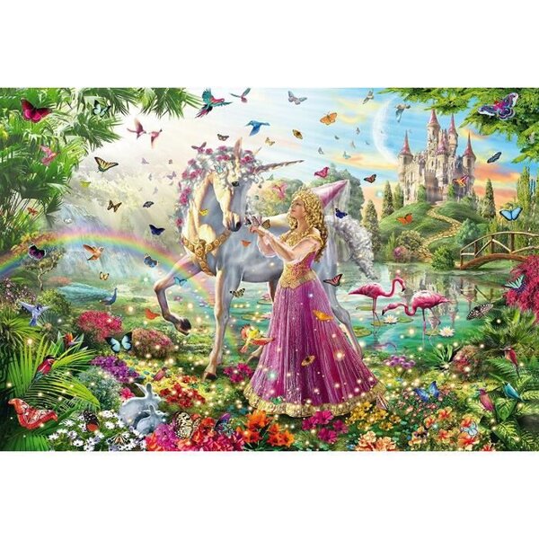 Puzzle enfant 200 pieces - Belle fée dans la foret magique - SCHMIDT AND SPIELE