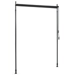 vidaXL Store roulant d'extérieur 150 x 270 cm Anthracite