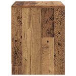 vidaXL Cabinet de chevet Bois ancien 45 x 34 x 44.5 cm