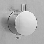 vidaXL Douche d'extérieur Acier inoxydable Carré