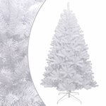 vidaXL Sapin de Noël artificiel à charnières avec neige floquée 180 cm
