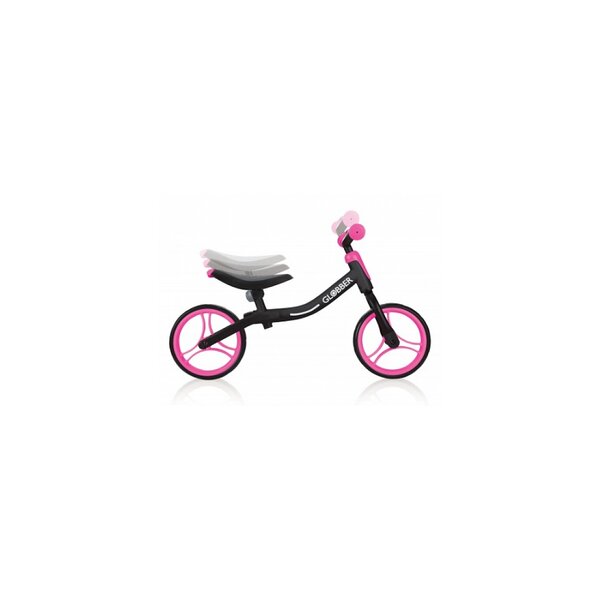 draisienne  training bike black -neon pink
