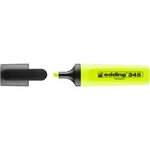 Surligneur 345 Jaune Pointe Biseauté 2-5 mm x 10 EDDING