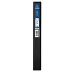 Classeur pp personnalisable kreacover - 4 anneaux en d 15mm - a4 maxi - noir - x 10 - exacompta