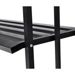 vidaXL Voûte à roses de jardin avec banc