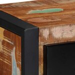 vidaXL Meuble TV 100x30x25 cm Bois de récupération solide