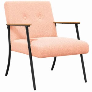 vidaXL fauteuil Rose 59 x 75 x 78 cm