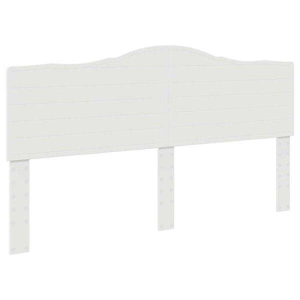 vidaXL Tête de lit Blanc 200 cm Bois d'ingénierie
