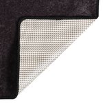 vidaXL Tapis lavable antidérapant 120x180 cm anthracite