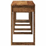 vidaXL Tables gigognes 3 Pièces vieux bois bois d'ingénierie