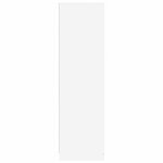 vidaXL Garde-robe Blanc 80x52x180 cm Bois d’ingénierie