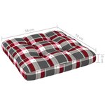 Vidaxl pouf palette de jardin bois de pin imprégné de marron miel