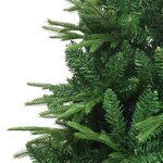 vidaXL Sapin de Noël artificiel Vert 210 cm PVC et PE