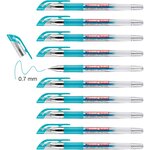 Roller à Encre Gel Gip 2185 Bleu clair 0 7 mm x 10 EDDING