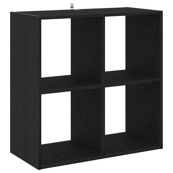 vidaXL Bibliothèque Chêne noir 68 5 x 32 x 68 5 cm Bois d'ingénierie