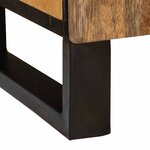 vidaXL Armoire de salle de bain avec étagère Marron 38 x 33 x 58 cm