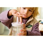 Mepal 108023065406 - Verre enfant Mio 250 ml avec paille - Fairy Garden