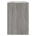 vidaXL Ensemble à manger 3 Pièces Sonoma gris Bois d'ingénierie
