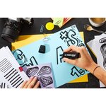 Marqueur BOSS ORIGINAL Marker Noir x 10 STABILO