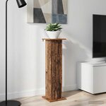 vidaXL Support de Plante Bois ancien 30 5 x 30 x 100 5 cm