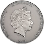 Pièce de monnaie en Argent 20 Dollars g 93.3 (3 oz) Millésime 2019 Asian Mythology ZHONG KUI
