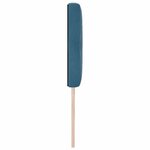 vidaXL Tête de lit en velours bleu foncé avec boutons en cristal tressés  200 cm.