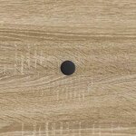 vidaXL Table basse Chêne Sonoma 49 x 50 x 40 cm Bois d'ingénierie