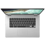 Ordinateur portable asus chromebook c523na-a20072 - 15 6 fhd tactile - celeron n3350 - ram 4go - stockage 64go - chrome os - azerty