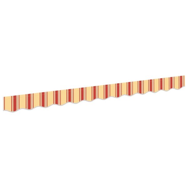vidaXL Bande de auvent Multicolore 2.3 x 0.2 m Toile