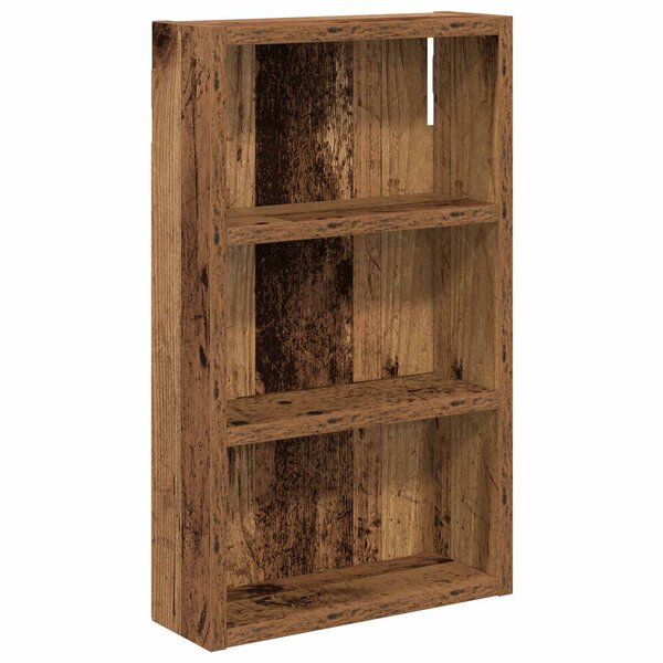 vidaXL Armoire murale de salle de bain Bois ancien 30 x 10 x 50 cm